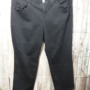 Democracy Women's Black Straight Leg Jeans